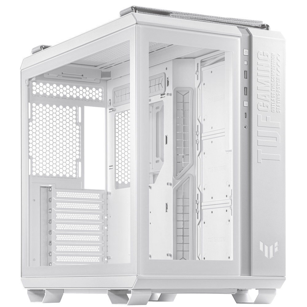 デュアルチャンバー構造ミドルタワーケースのホワイトモデル「TUF Gaming GT502 WHT」が発売｜株式会社アユート PCパーツ・VR ...